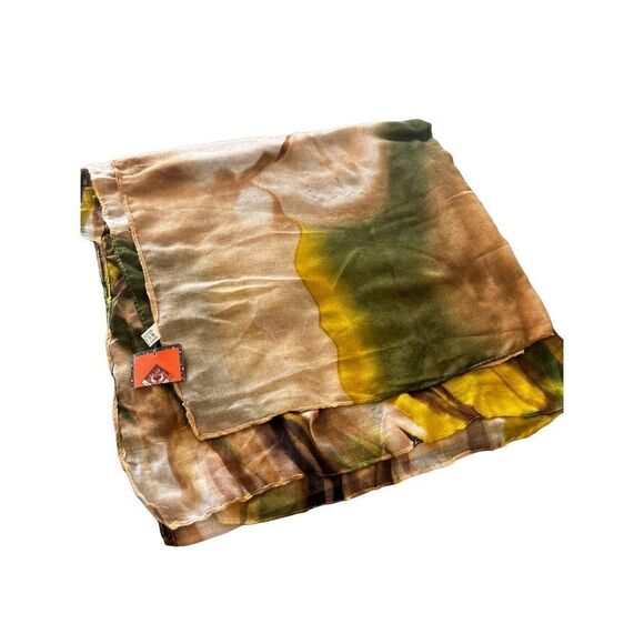 Tide Sheer Silky Scarf - Picture 4 of 4